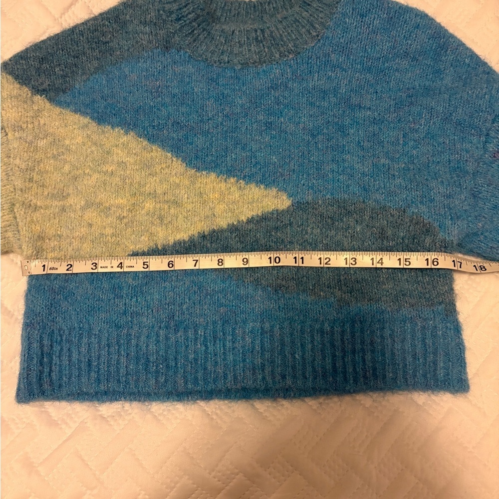 Lovers + Friends (Revolve) | Blue and Cream Sweater NWOT - Picture 5 of 5